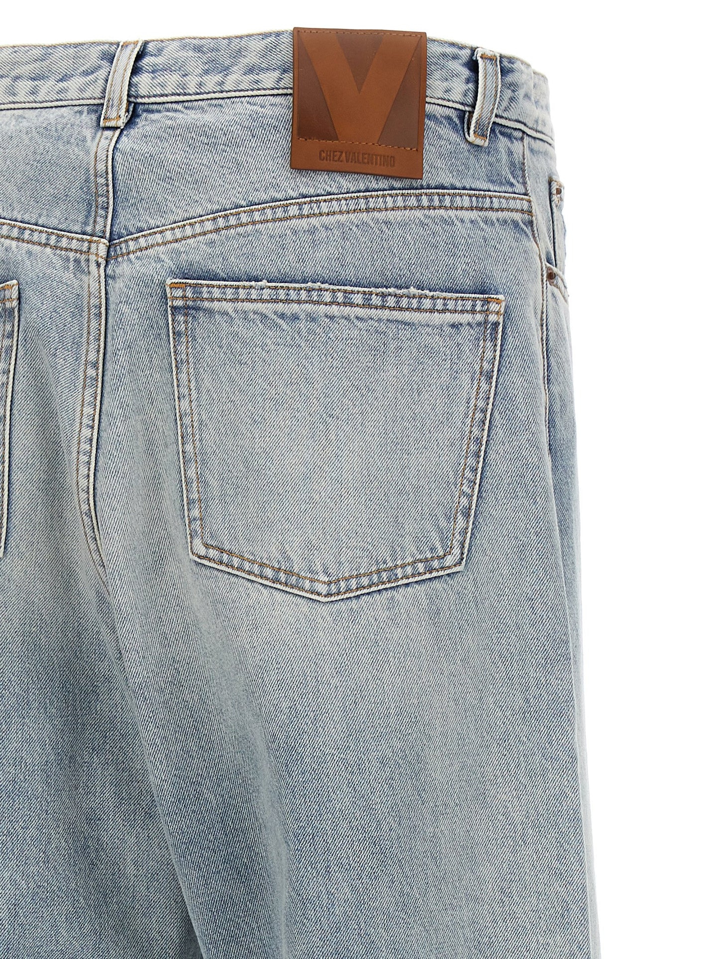 Valentino Garavani turn-up jeans Jeans