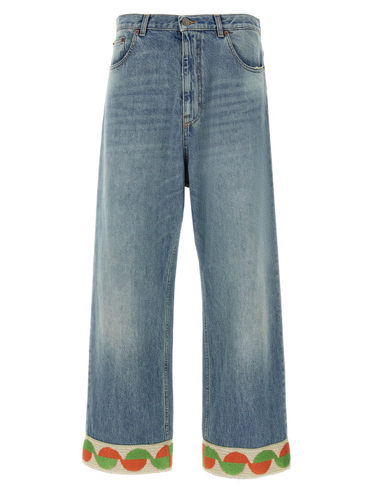 Valentino Garavani jacquard jeans Jeans