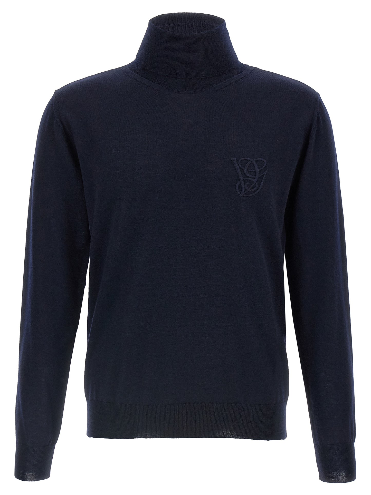 Valentino Garavani turtleneck with VG embroidery Sweater, cardigans