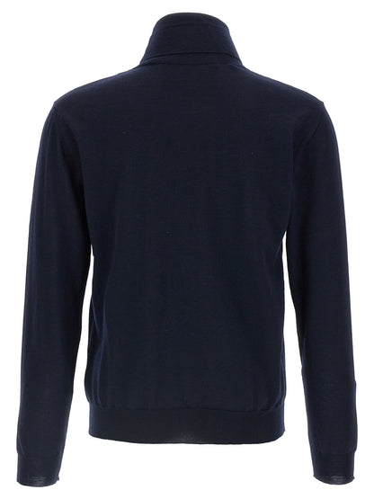 Valentino Garavani turtleneck with VG embroidery Sweater, cardigans
