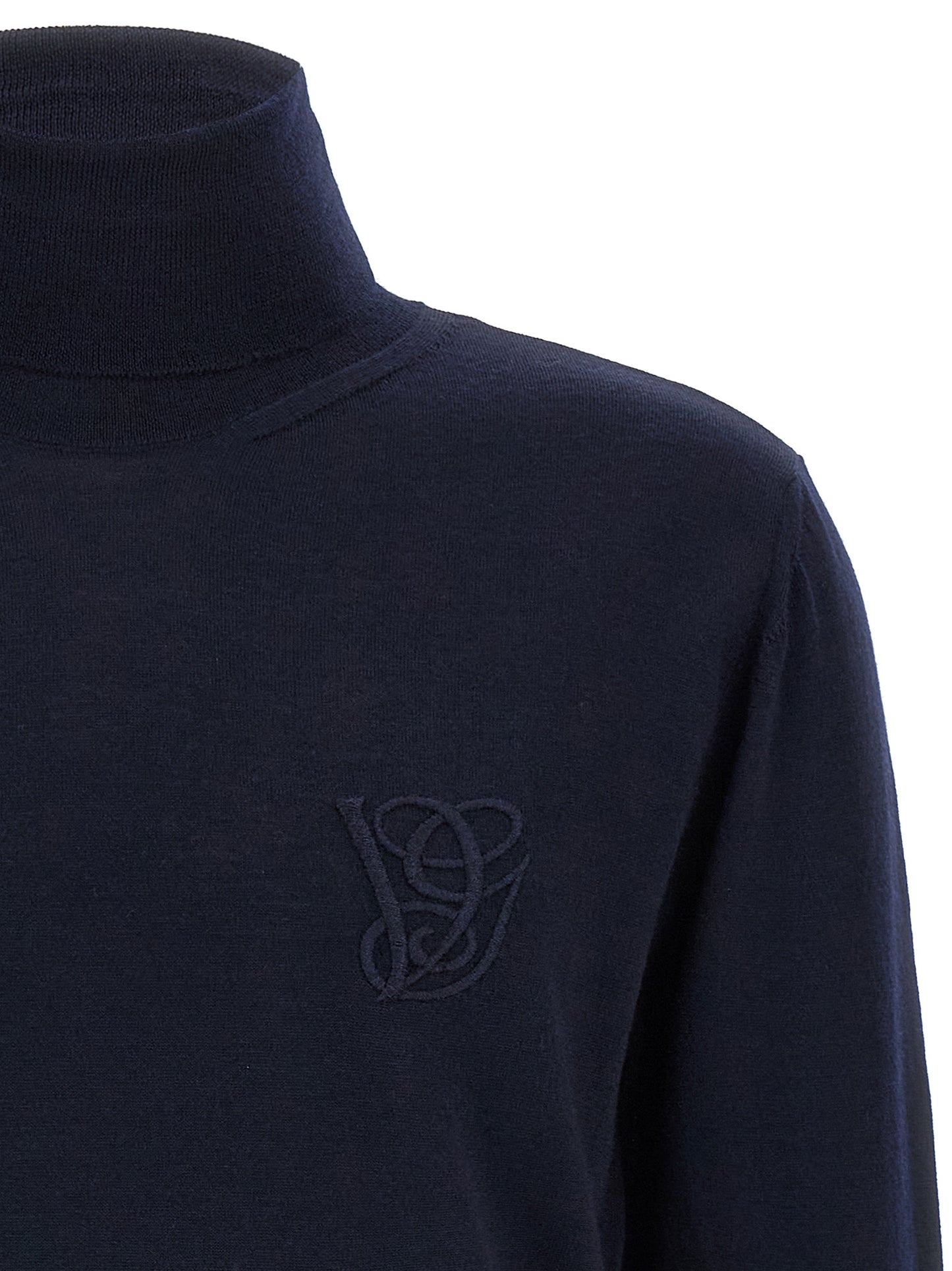 Valentino Garavani turtleneck with VG embroidery Sweater, cardigans