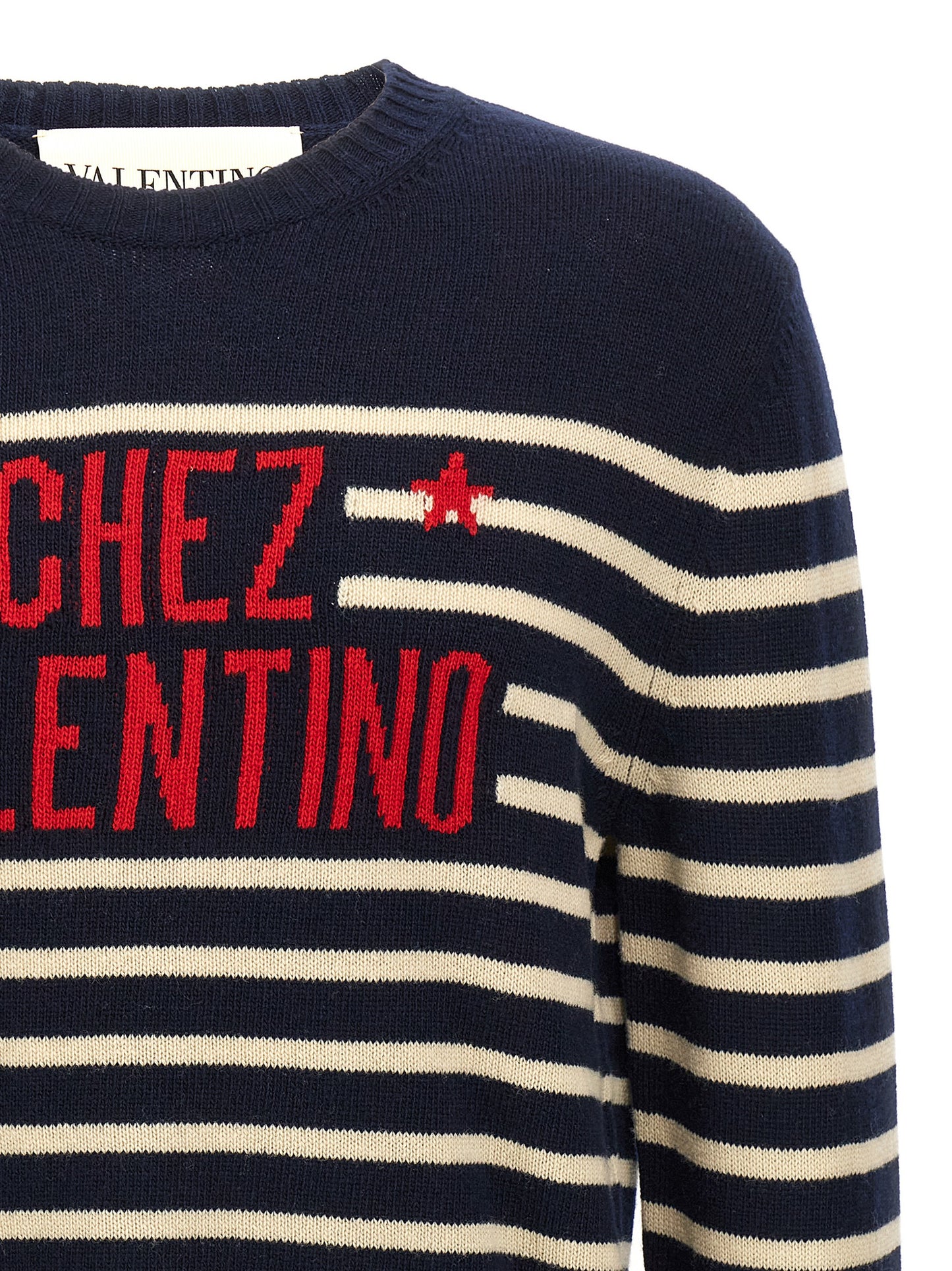 Valentino Garavani 'Chez Valentino' Jersey Sweater, cardigans