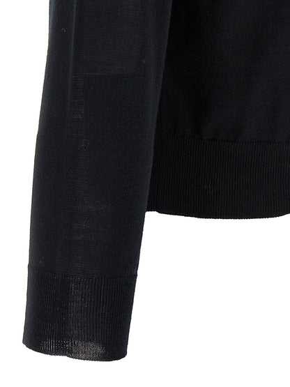 Valentino Garavani logo embroidery sweater Sweater, cardigans