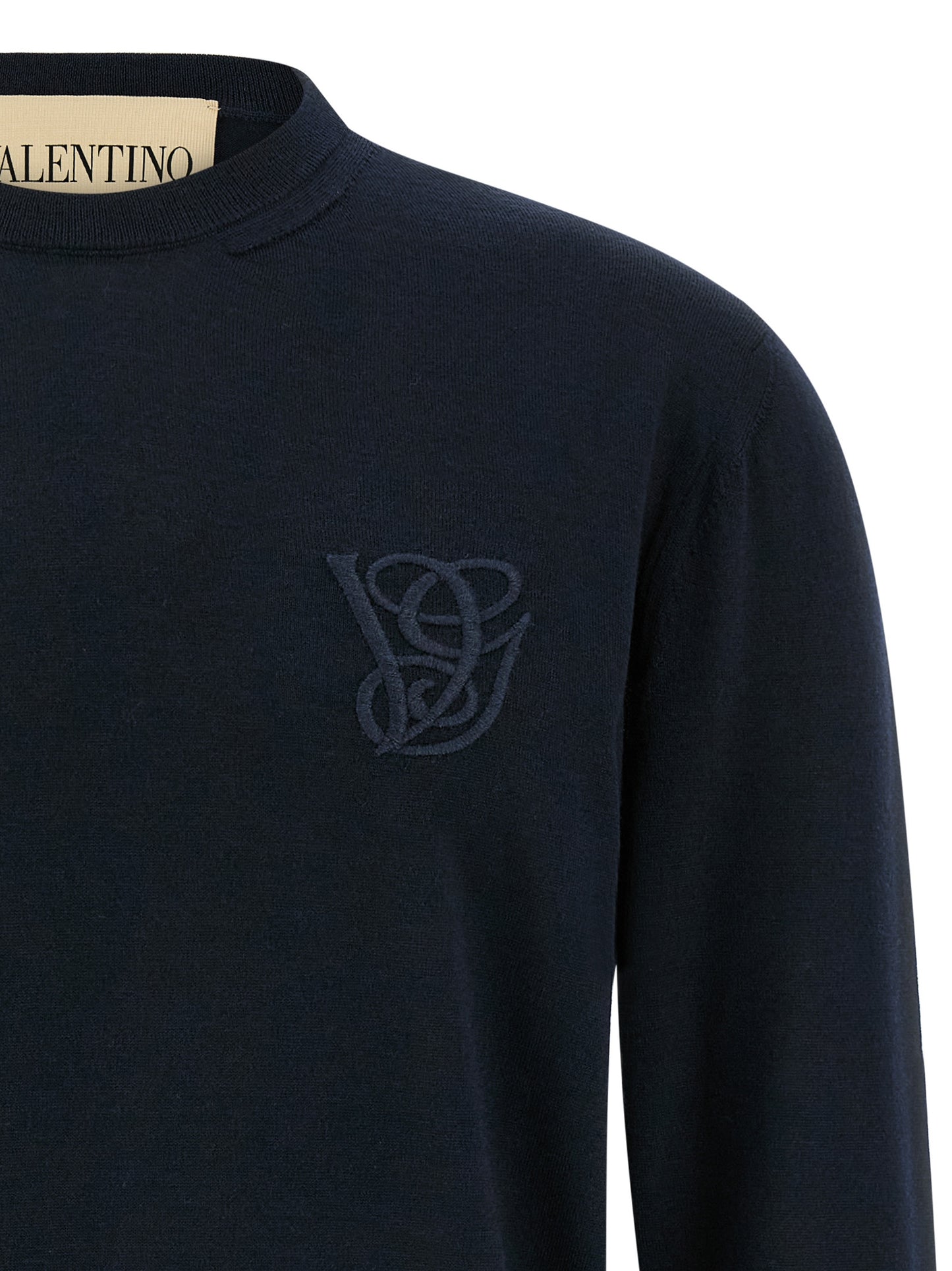 Valentino Garavani logo embroidery sweater Sweater, cardigans