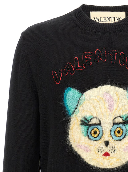 Valentino Garavani 'Le Chat de la Maison' sweater Sweater, cardigans