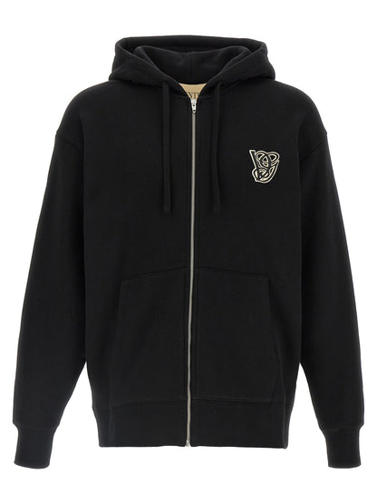 Valentino Garavani hoodie VG patch Sweatshirt