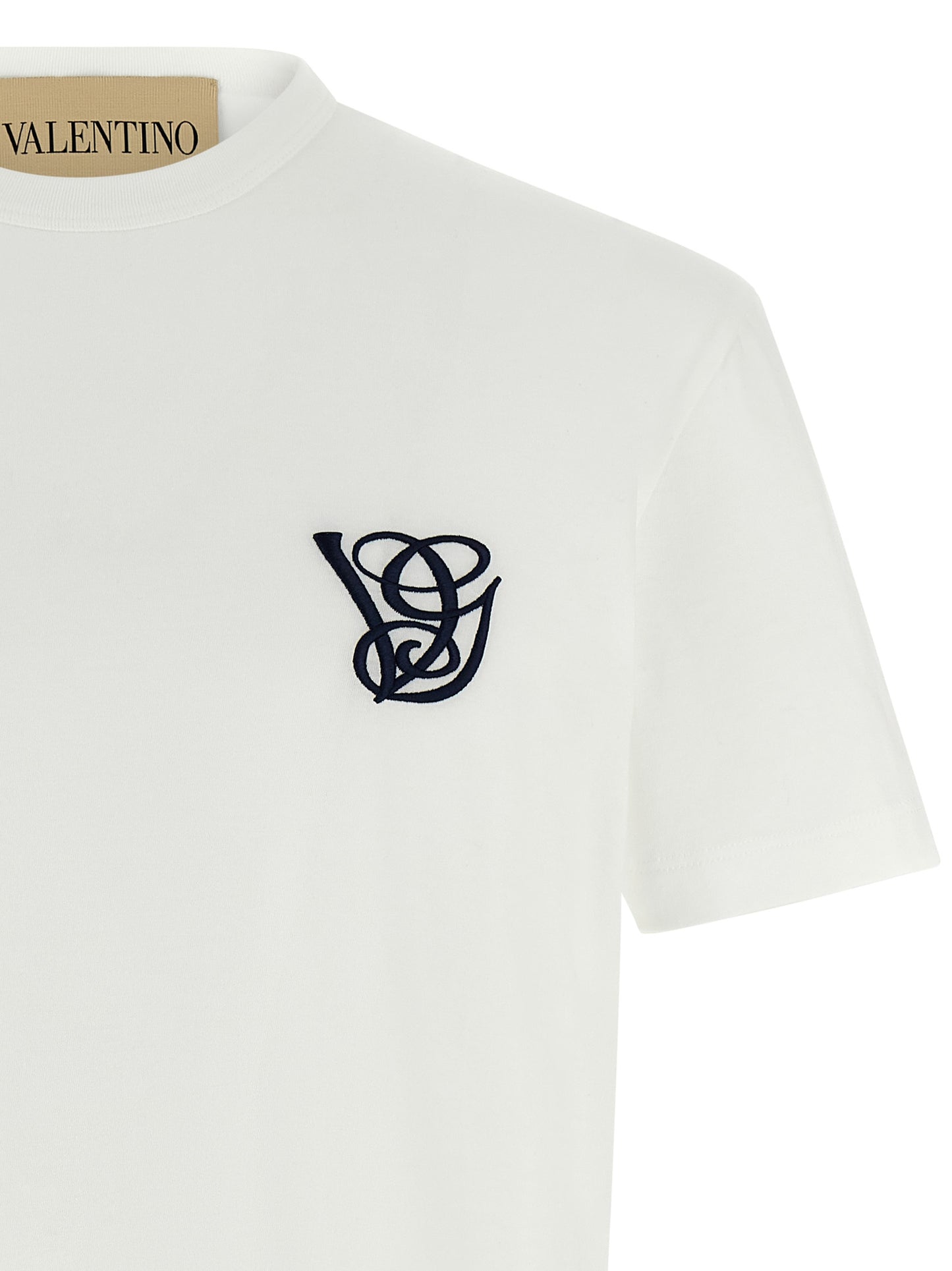 Valentino Garavani logo embroidery T-shirt T-shirt