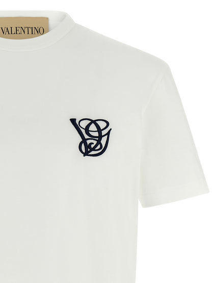 Valentino Garavani logo embroidery T-shirt T-shirt