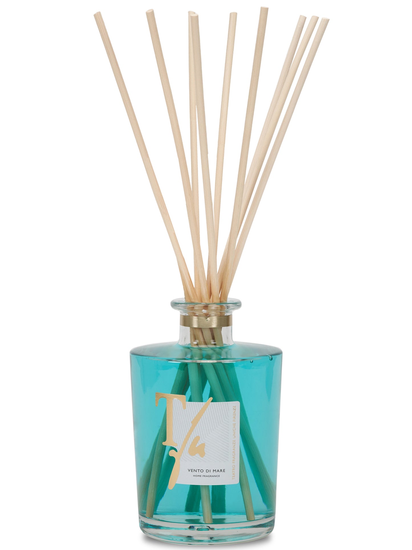 Fragrance for environments featuring a 'Vento di Mare' stick 500ml Room diffusers