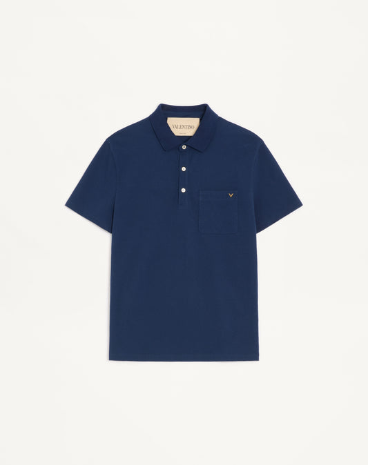 Valentino Garavani Piqué cotton polo