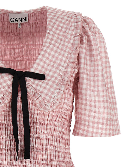 'Pink Check' dress Dresses