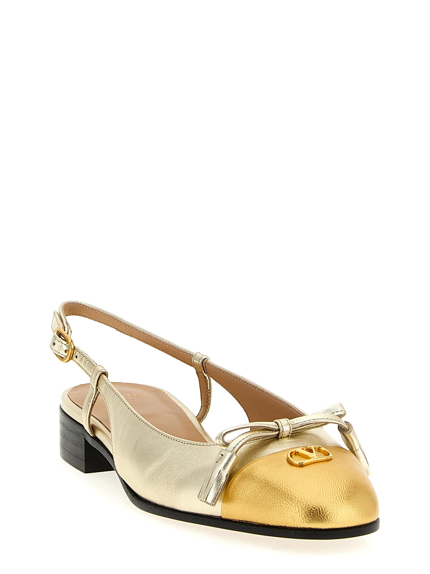 Valentino Garavani 'Valet Du Roi' slingback Flat shoes