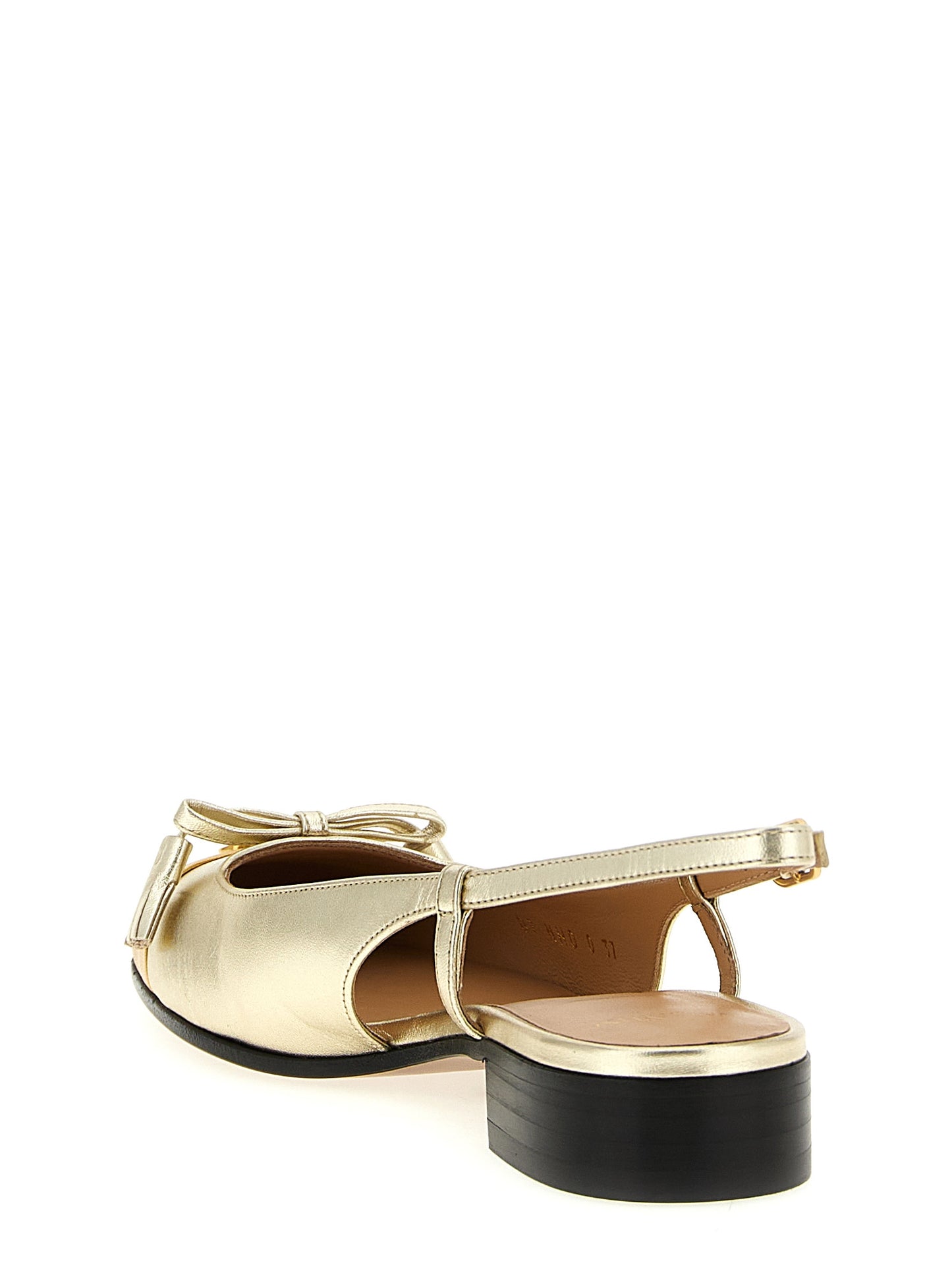 Valentino Garavani 'Valet Du Roi' slingback Flat shoes
