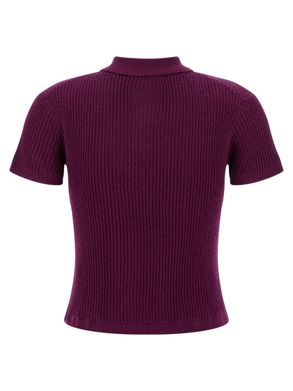 'Shrunken' polo shirt Polo