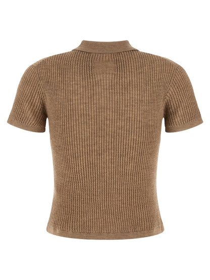 'Shrunken' polo shirt Polo