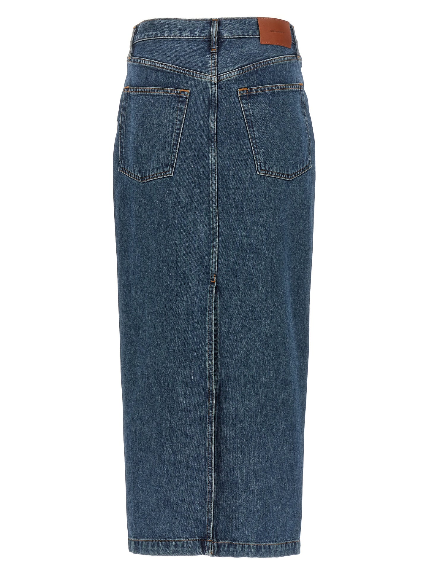 'Column' denim skirt Skirts