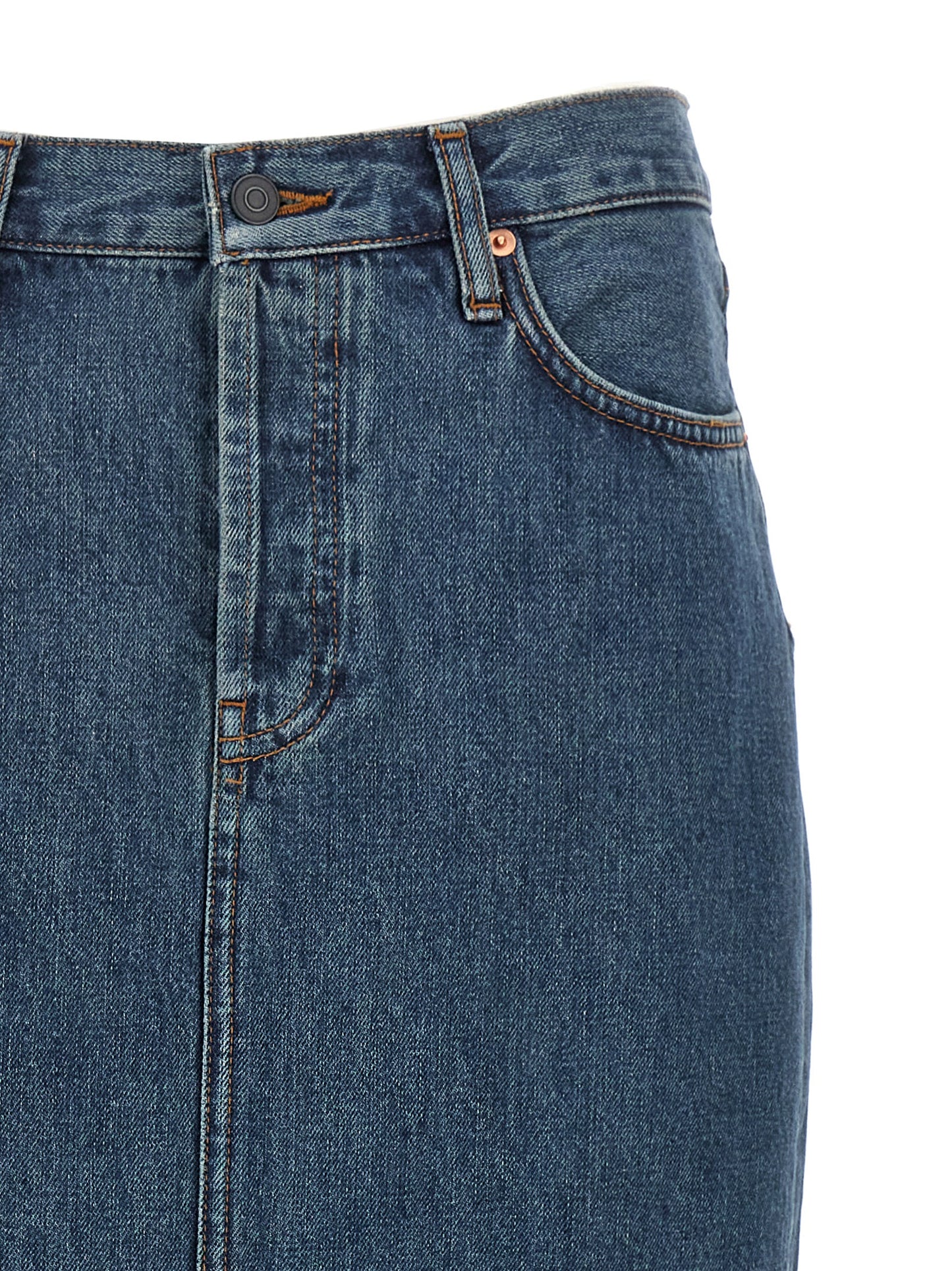 'Column' denim skirt Skirts
