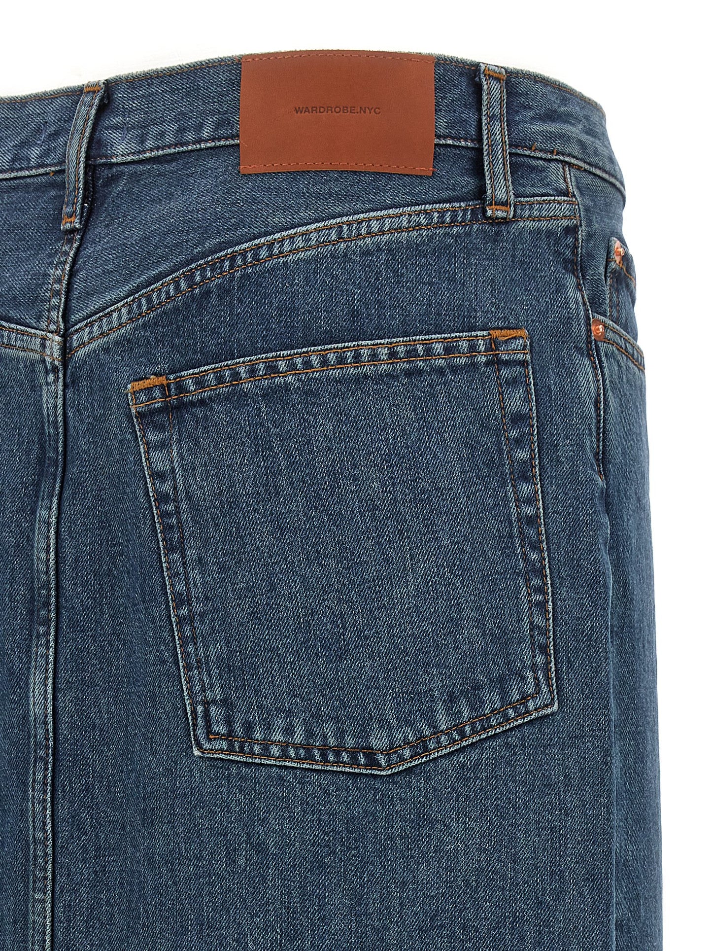 'Column' denim skirt Skirts