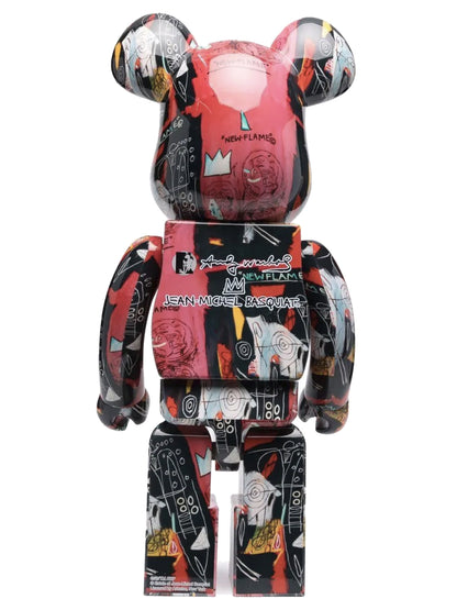 "Be@rbrick Andy Warhol x J.M Basquiat" 1000%  toy Decorative accessories