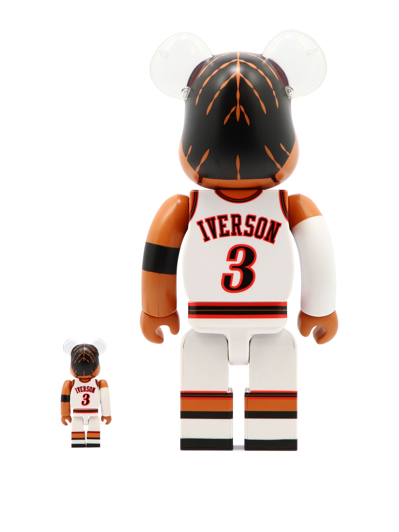 "Be@rbrick Allen Iverson" 100% and 400% toy Decorative accessories