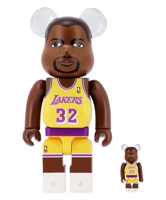 "Be@rbrick Magic Johnson" 100% and 400% toy Decorative accessories
