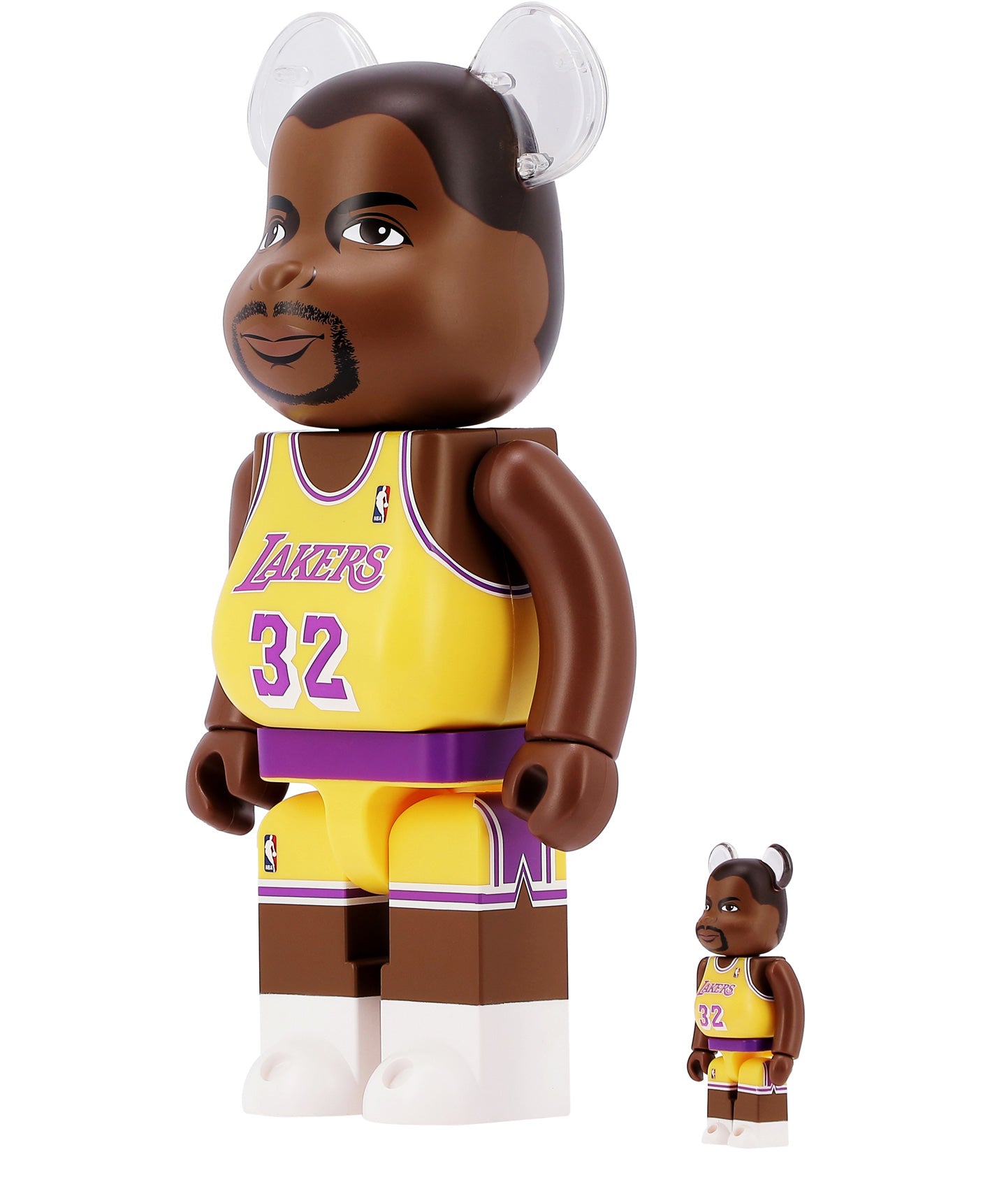 "Be@rbrick Magic Johnson" 100% and 400% toy Decorative accessories