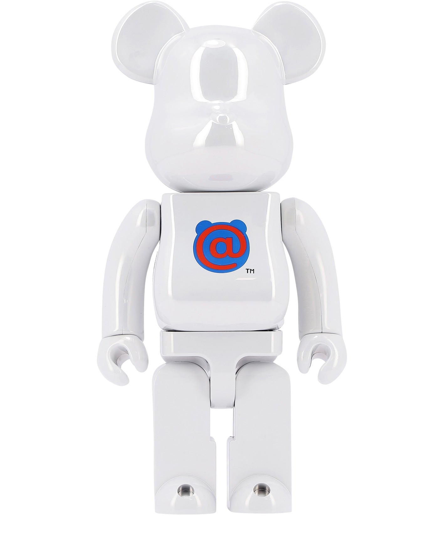 "Be@rbrick 1st Model White Chrome" 400% toy Decorative accessories