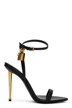 Tom Ford Elegant Sandal with High Heel and Ankle Strap