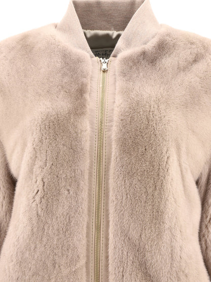 Mink fur bomber jacket Jackets and Coats