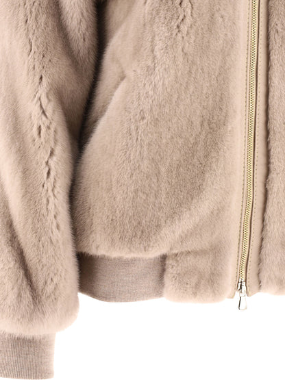 Mink fur bomber jacket Jackets and Coats