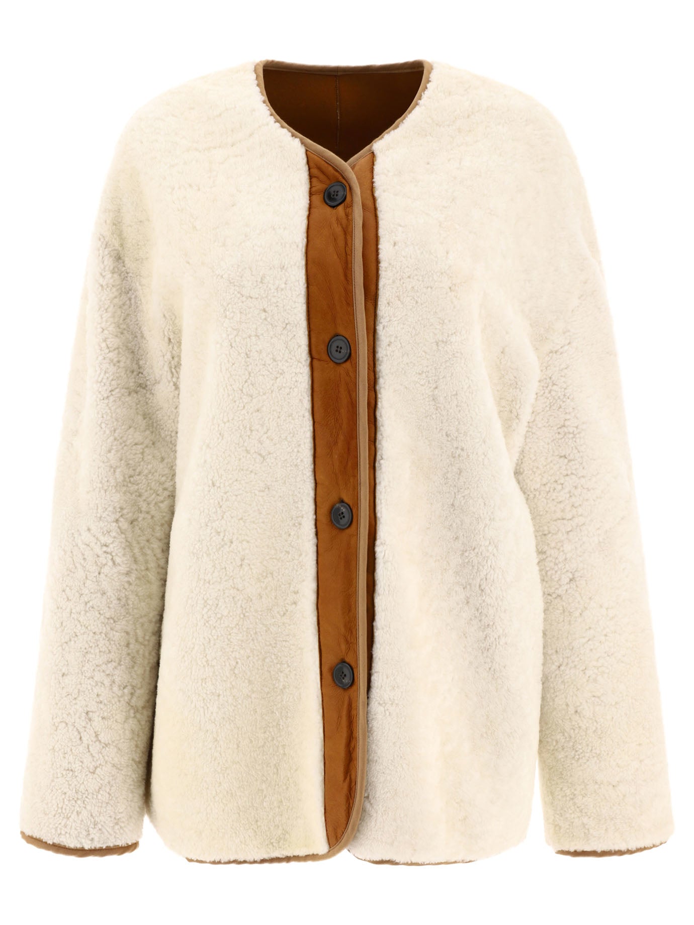 Reversible shearling jacket Jackets and Coats