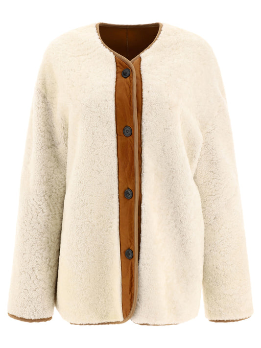 Reversible shearling jacket Jackets and Coats