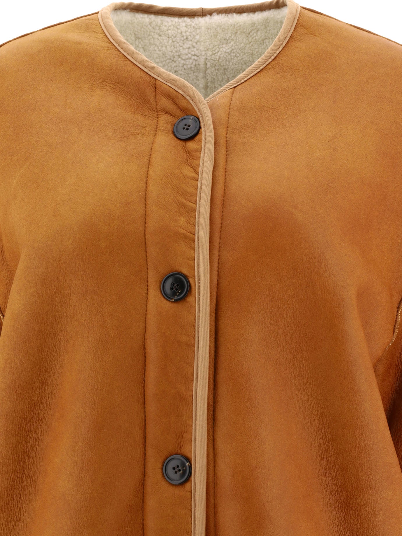 Reversible shearling jacket Jackets and Coats