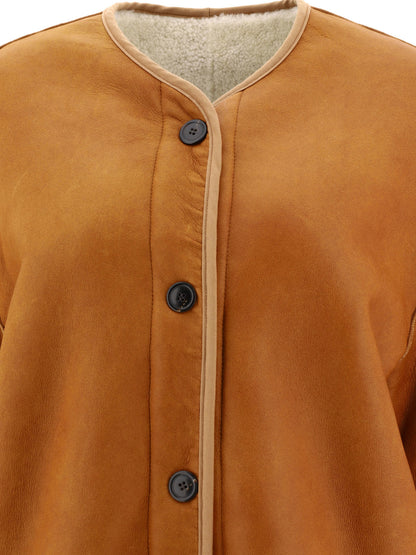 Reversible shearling jacket Jackets and Coats