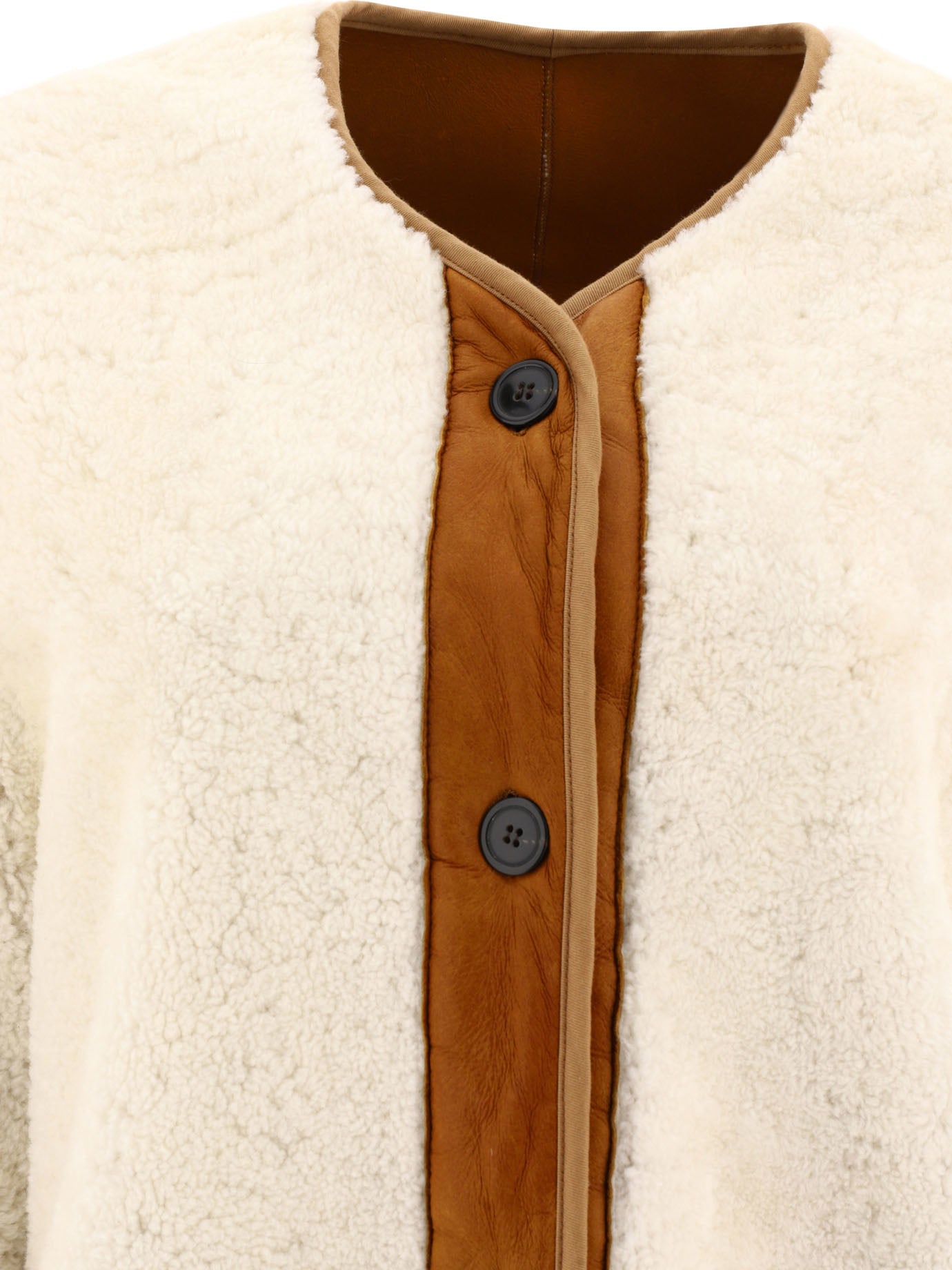 Reversible shearling jacket Jackets and Coats