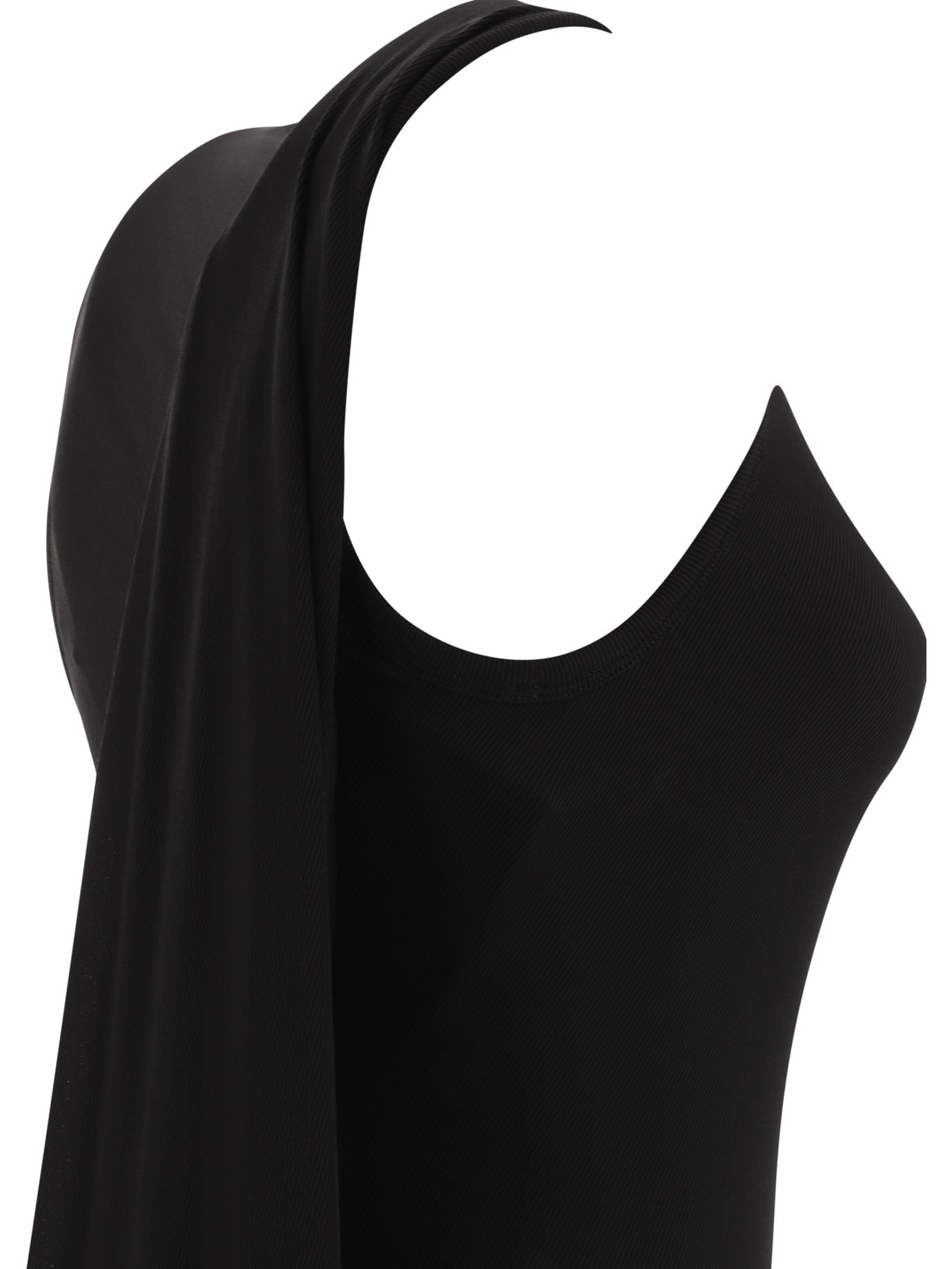 Ribbed jersey sleeveless dress Dresses