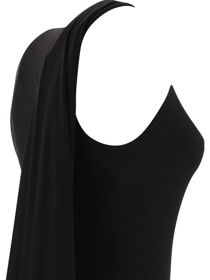 Ribbed jersey sleeveless dress Dresses