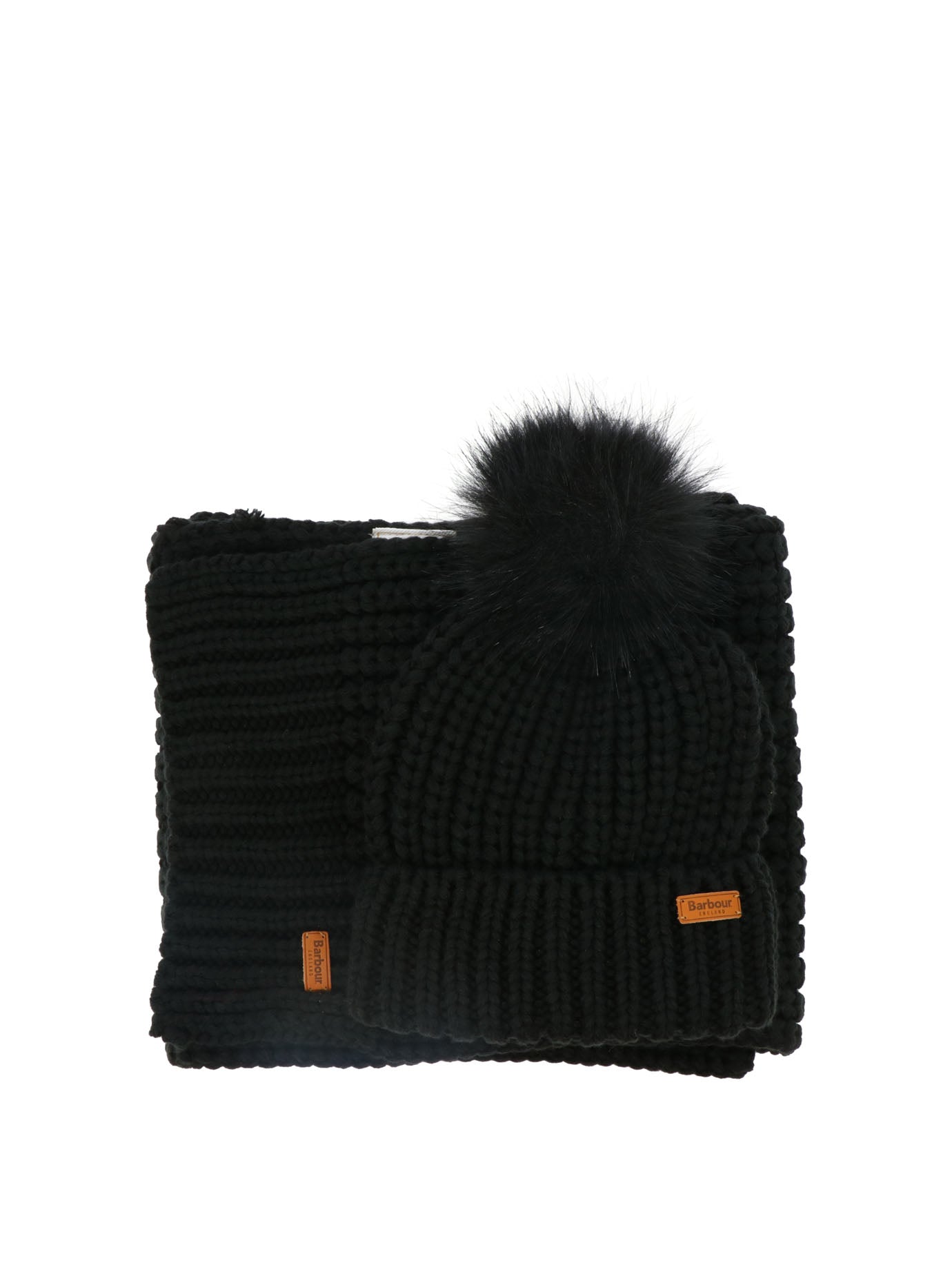 "Saltburn" beanie and scarf set Sciarpe & Foulard