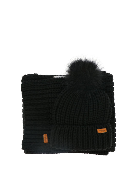 "Saltburn" beanie and scarf set Sciarpe & Foulard