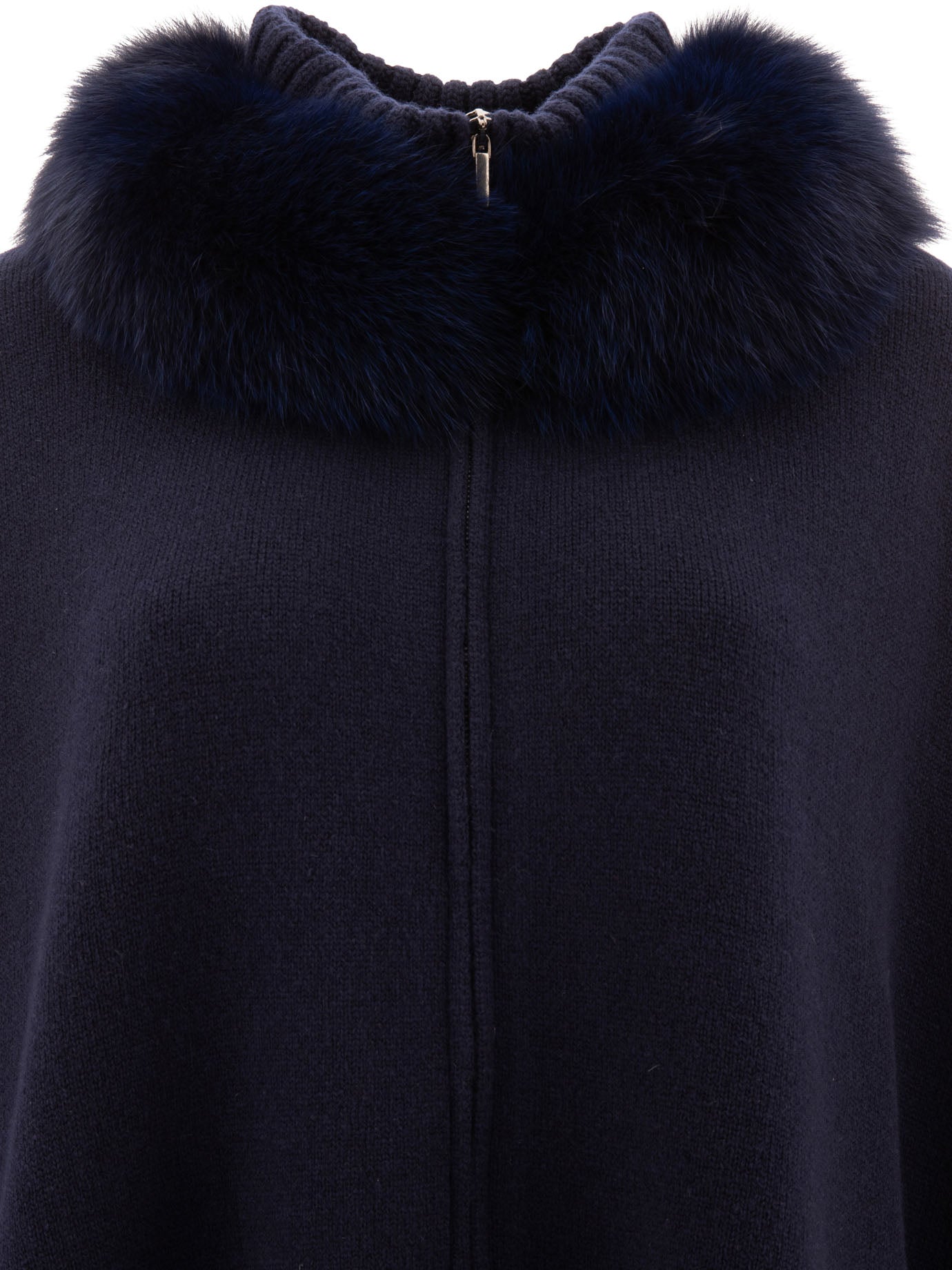 Wool and cashmere poncho Jackets and Coats