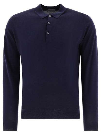 "Belper" merino wool polo shirt Polo shirts