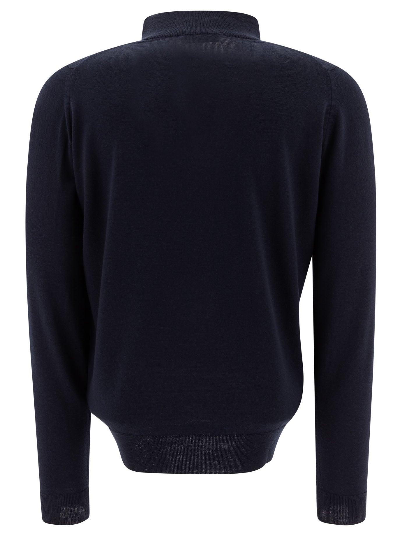 Merino wool "Tapton" half-zip sweater Knitwear