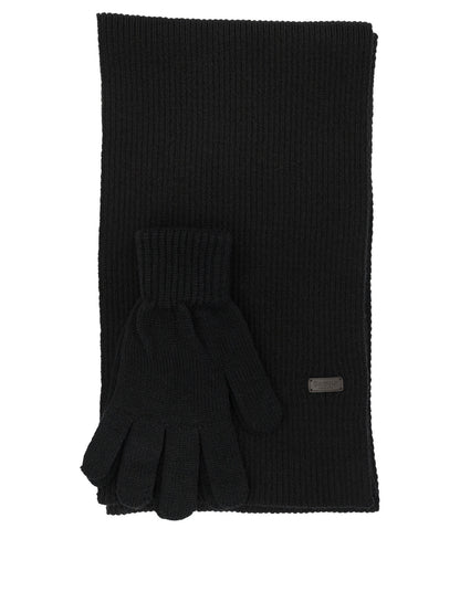 Wool-blend scarf and gloves Sciarpe & Foulard