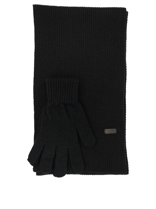 Wool-blend scarf and gloves Sciarpe & Foulard