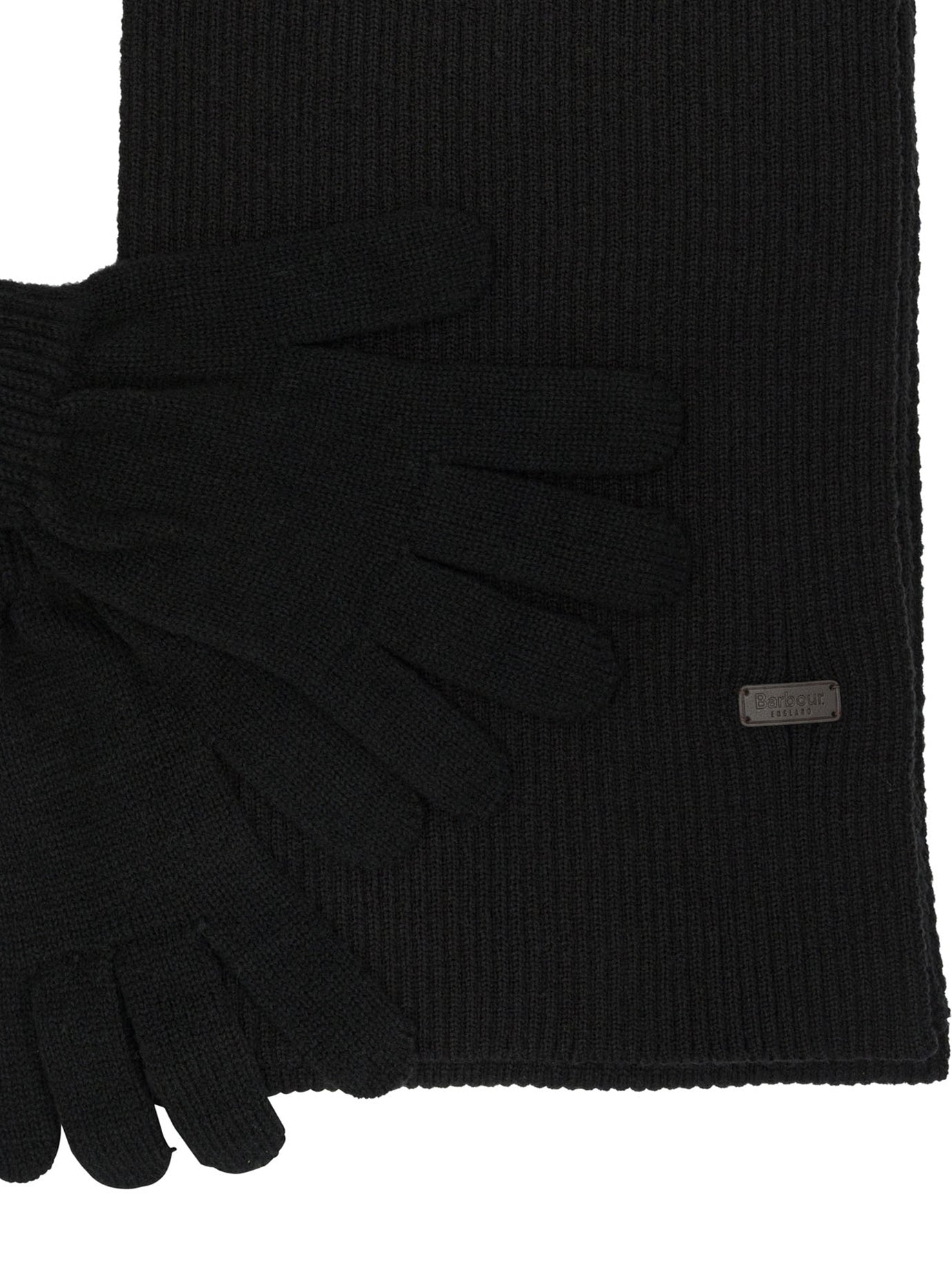 Wool-blend scarf and gloves Sciarpe & Foulard