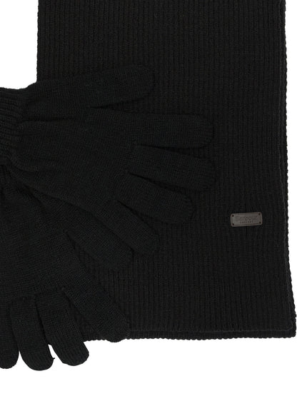 Wool-blend scarf and gloves Sciarpe & Foulard
