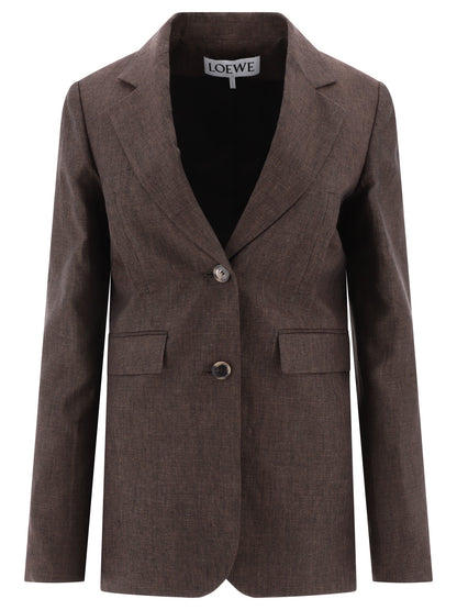 Linen blazer Jackets and Coats
