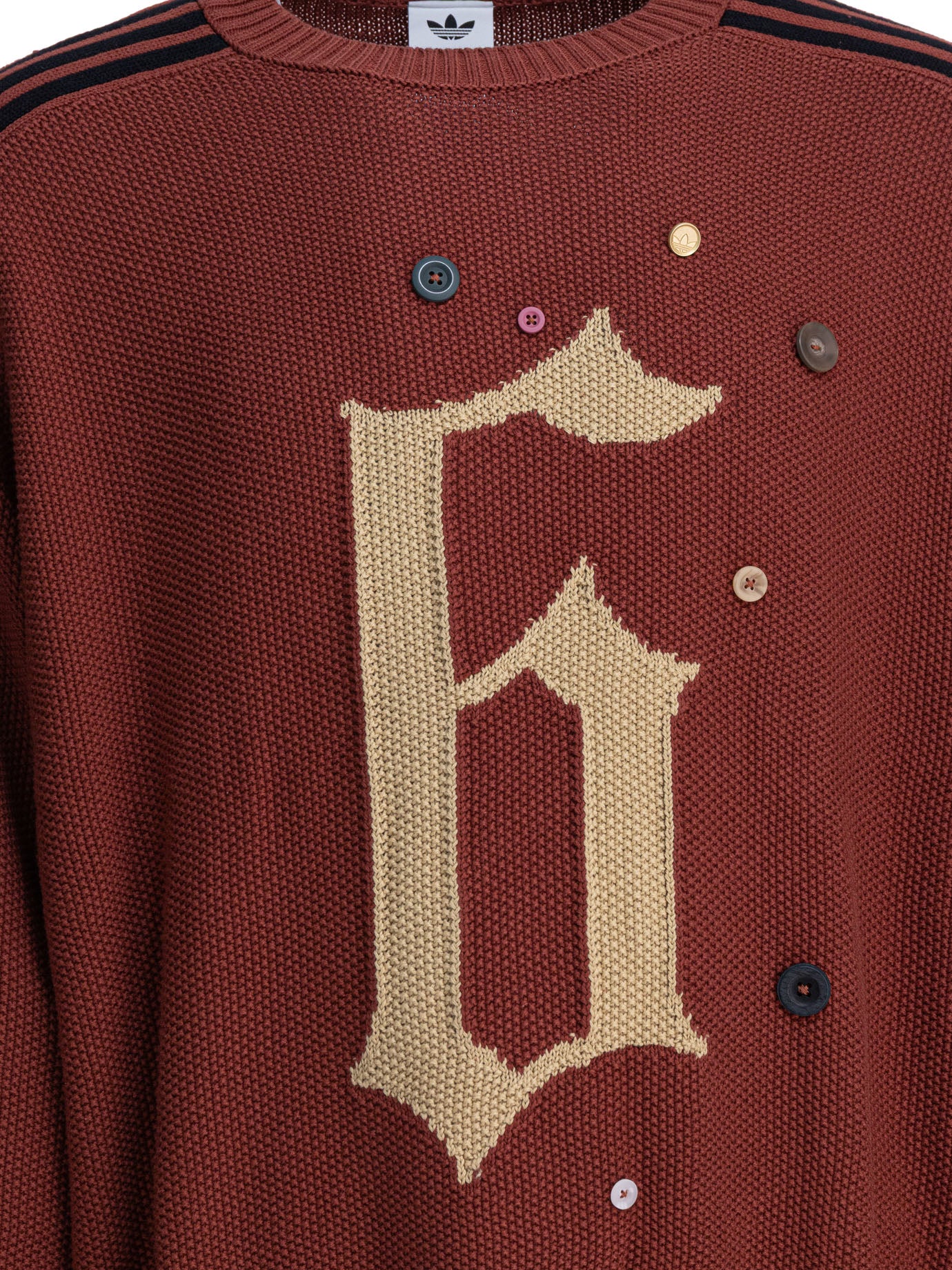 "Song For The Mute ADI006" crewneck Knitwear