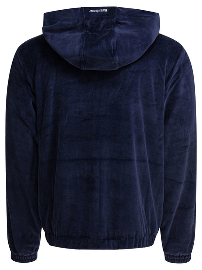 "Wales Bonner Velour" zippered sweatshirt Sweatshirts