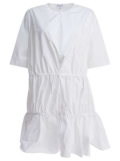 Cotton poplin dress Dresses